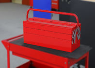 Colori la cassetta portautensili professionale del garage del metallo personalizzabile con 5 vassoi per gli strumenti del deposito