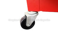 Sistemi di rotolamento rossi a 18 pollici dei Governi della cassetta portautensili del garage di stoccaggio con la porta inferiore